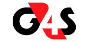 Logo da G4S, cliente da Fiberwan