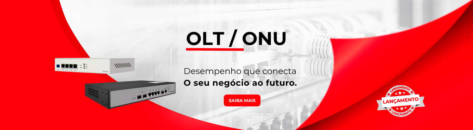 Banner da linha FTTH da Fiberwan